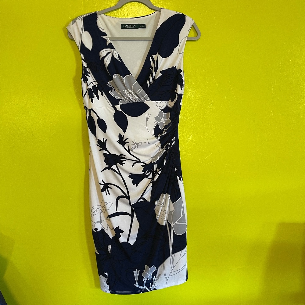 Ralph Lauren Spring Floral Dress Size 8P